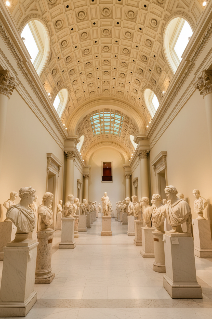 MIA plaster statues gallery